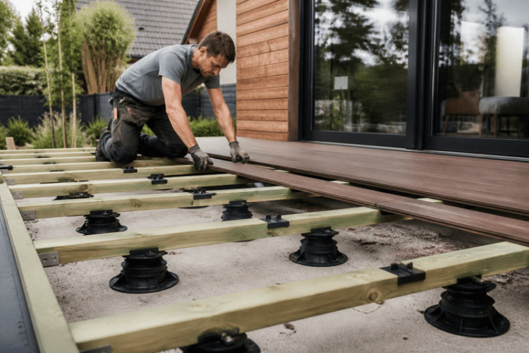 Eine neue Terrasse beginnt schon unter den Dielen: So gelingt der richtige Aufbau